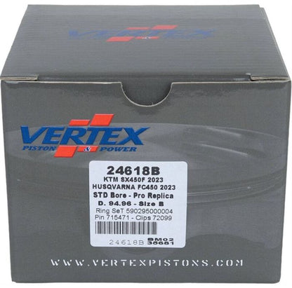 Vertex Forged Replica Piston Kit - Part Number 24618B