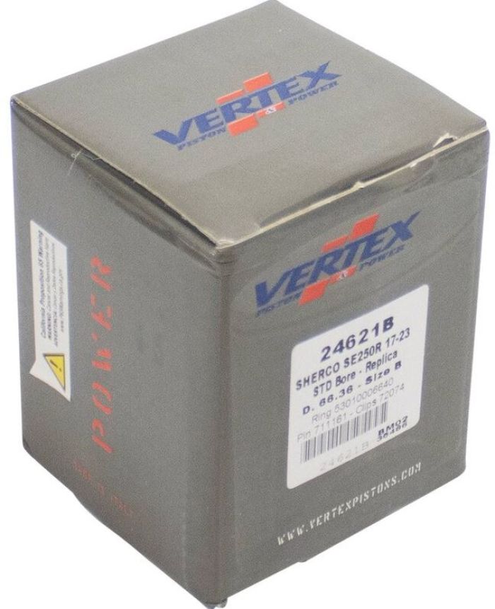 Vertex 24621B Cast Replica Piston Kit for Precision Engine Performance