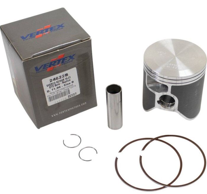 Vertex 24622B Cast Replica Piston Kit for Small Engines