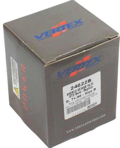 Vertex 24622B Cast Replica Piston Kit for Small Engines