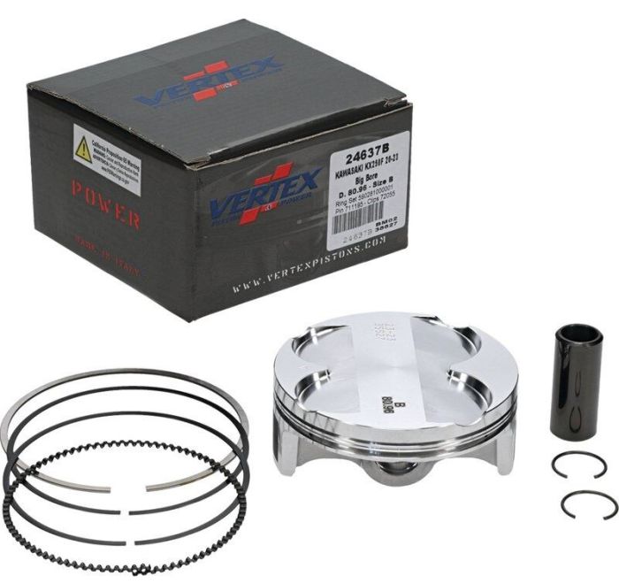 Vertex Forged Big Bore Piston Kit - Part Number 24637B