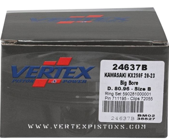 Vertex Forged Big Bore Piston Kit - Part Number 24637B