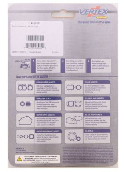 Vertex Top End Gasket Kit 8100051 for Engine Repair
