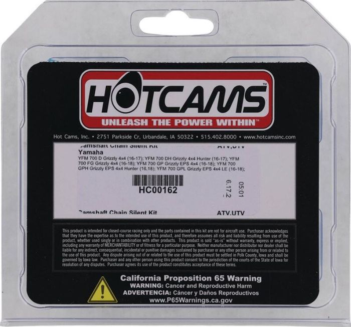 HOTCAMS Camshaft Chain Silent Kit HC00162 for Optimal Engine Performance