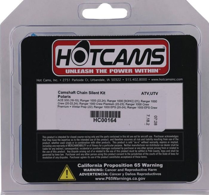 HOTCAMS HC00164 Camshaft Chain Silent Kit for Improved Engine Performance