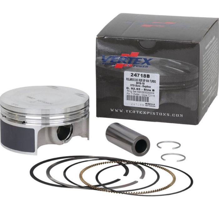 VERTEX Forged Replica Piston Kit 24718B for High-Performance Engines