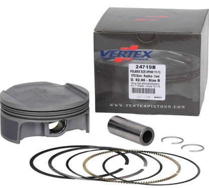 Vertex 24719B Cast Replica Piston Kit for High-Performance Engines