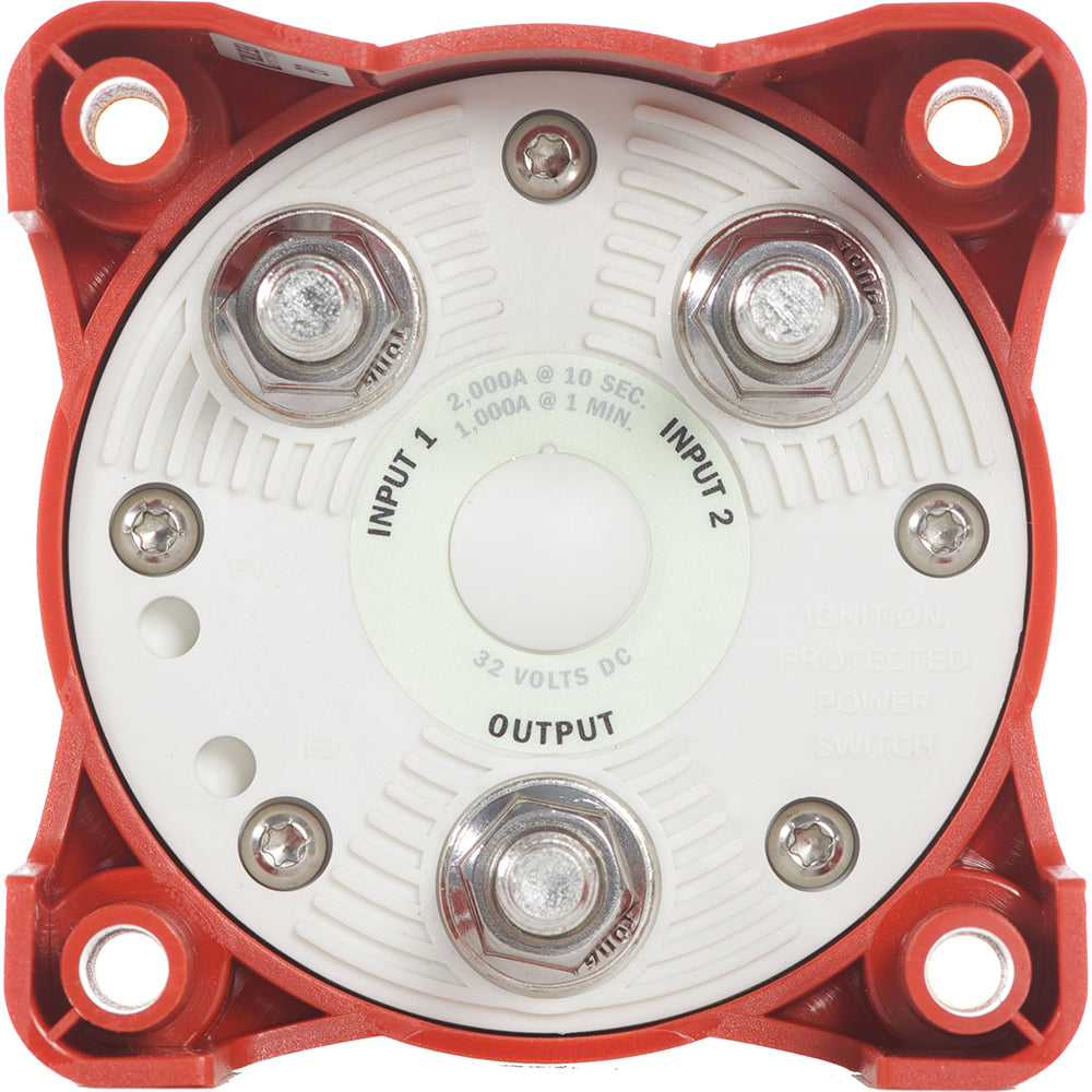 Blue Sea Systems 9001E e-Series Battery Switch Selector for Marine and RV Applications