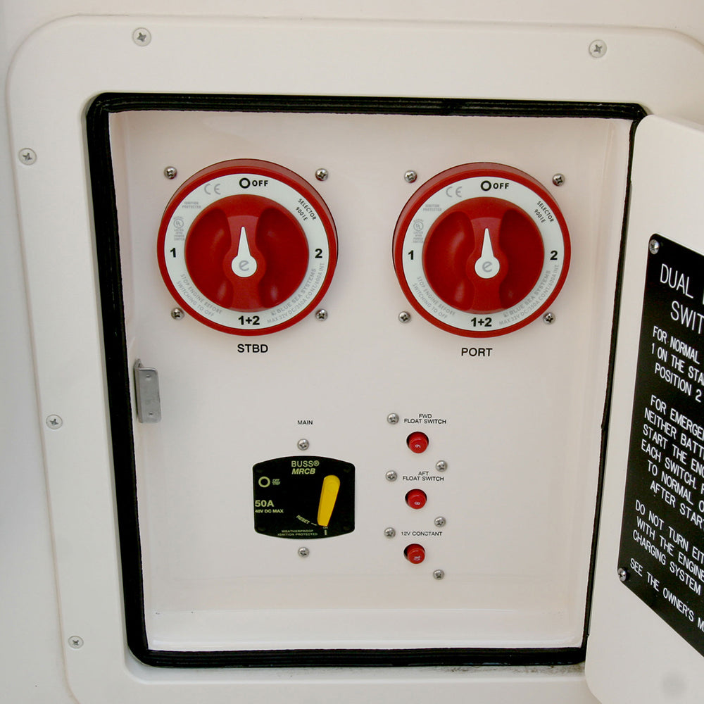 Blue Sea Systems 9001E e-Series Battery Switch Selector for Marine and RV Applications