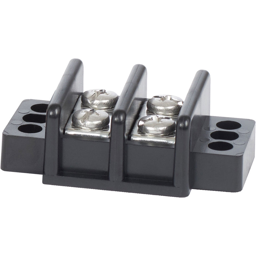 Blue Sea Systems 2502 Terminal Block, 30 Amp, 2 Circuits