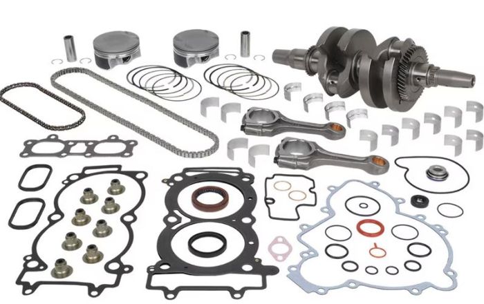 Vertex Complete Engine Rebuild Kit (Part Number WR00055-1) for Automotive Maintenance