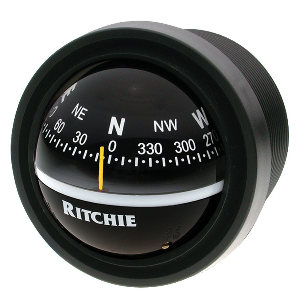 Ritchie V-57.2 Explorer Compass Dash Mount with Night Illumination and Adjustable Viewing