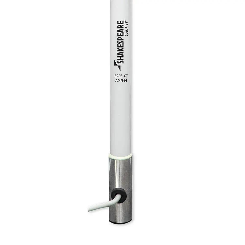 Shakespeare 8 ft Galaxy 5235-XT AM/FM Antenna for Enhanced Radio Reception by Shakespeare