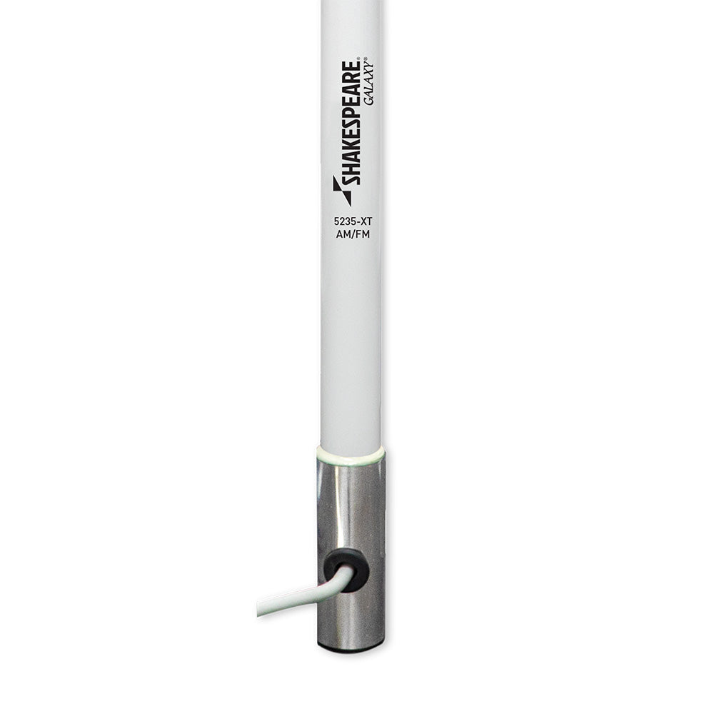 Shakespeare 8 ft Galaxy 5235-XT AM/FM Antenna for Enhanced Radio Reception