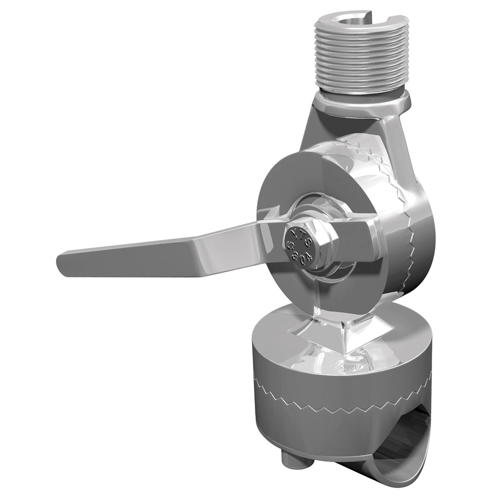 Shakespeare 4188-SL Stainless Steel Rail Mount for 1 to 1-1/2 inch Rails