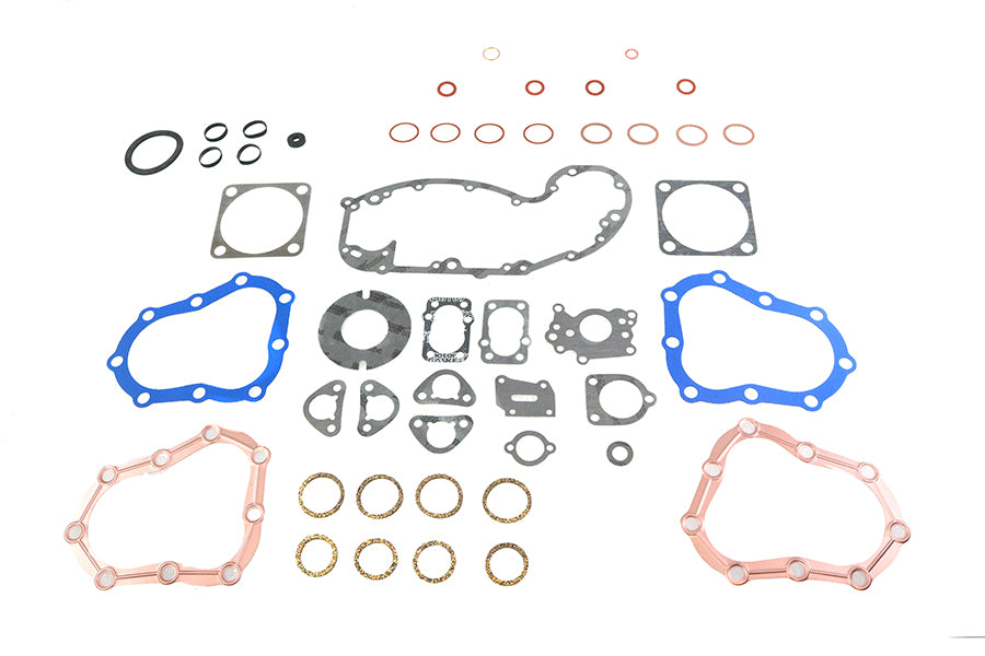 V-Twin 15-0010 74 inch/80 inch Side Valve Engine Gasket Kit for Harley Davidson UL Models