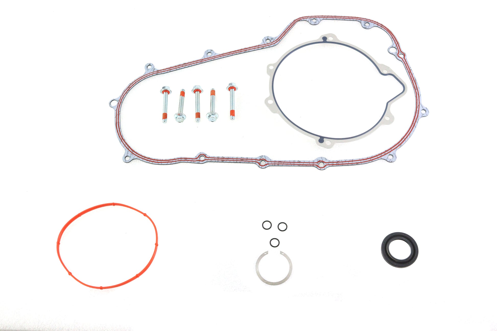 V-Twin M8 Silicone Beaded Primary Cover Gasket Kit for Harley Davidson FLT Models (2017-2026)
