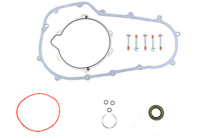 V-Twin M8 Silicone Beaded Primary Cover Gasket Kit for Harley Davidson FLT Models (2017-2026)