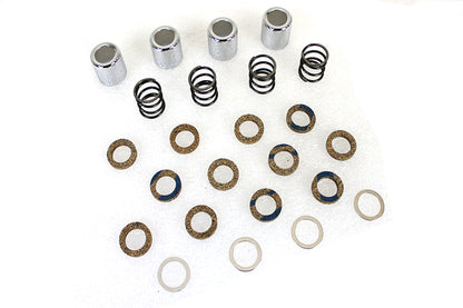 Gary Bang Pushrod Cover Cork Kit for Harley Davidson EL 1936-1945