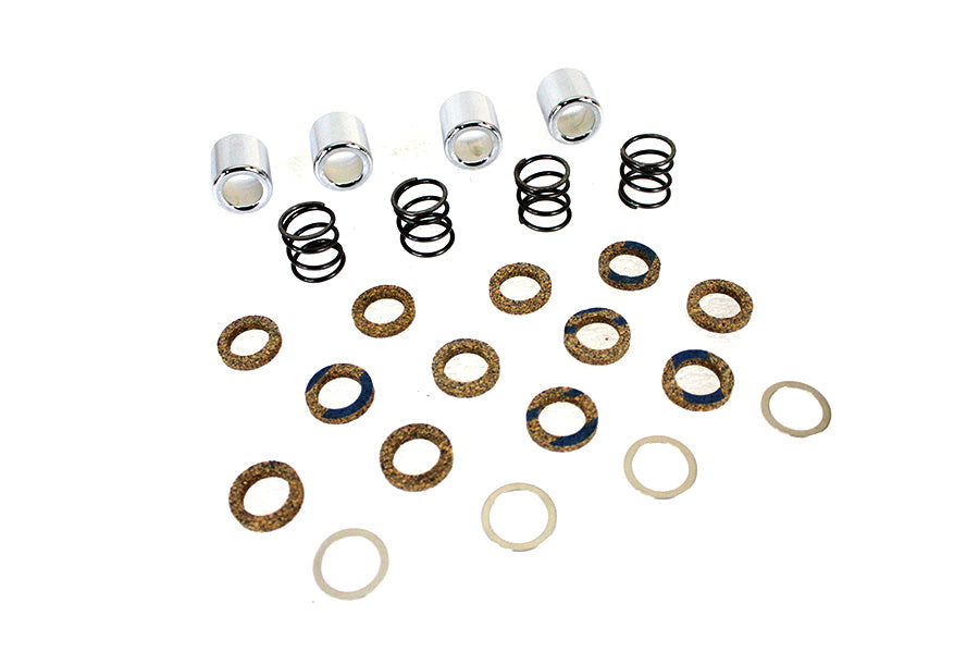 Gary Bang Pushrod Cover Cork Kit for Harley Davidson EL 1936-1945