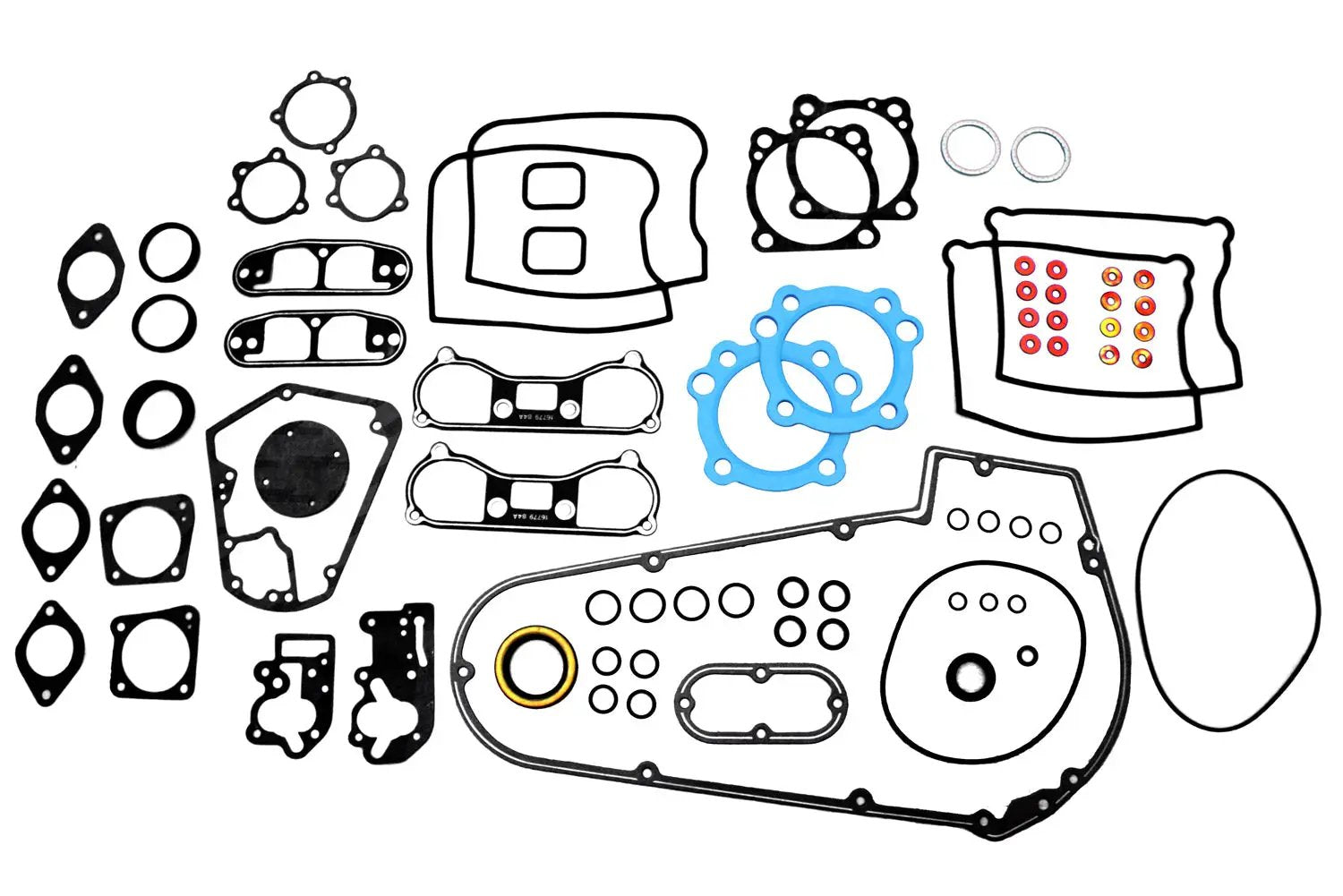 Gary Bang P400195900900 Engine Gasket Kit for Harley Davidson FXST and FLST Models by Gary Bang