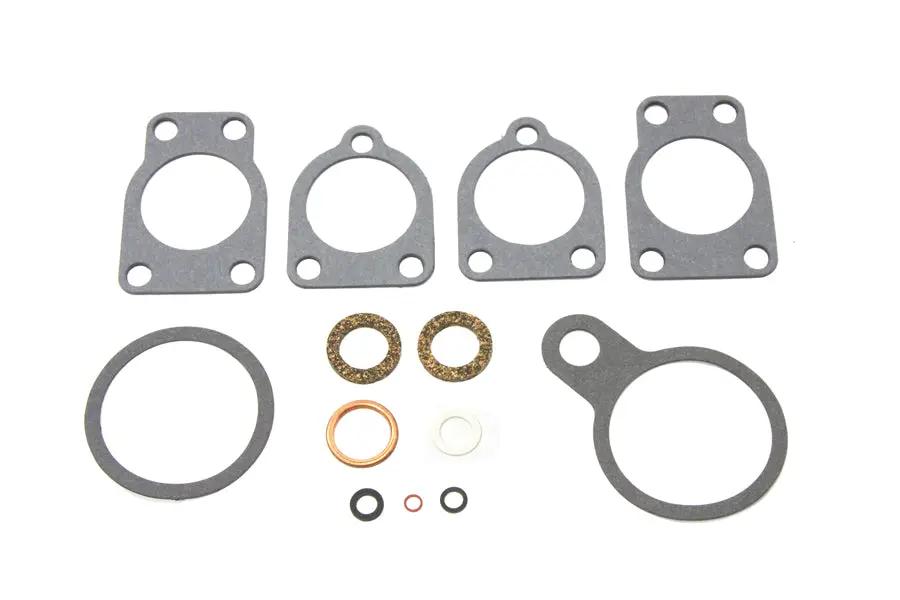 Gary Bang Linkert Gasket Kit for 3 and 4 Bolt Carburetors - Fits Harley Davidson EL & FL Models by Gary Bang