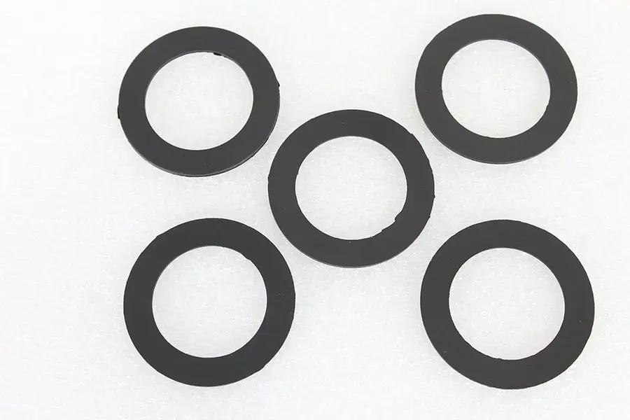 Gary Bang Part 76063RA V-Twin Gas Cap Gaskets – Set of 5 for Harley Davidson FL Models by Gary Bang