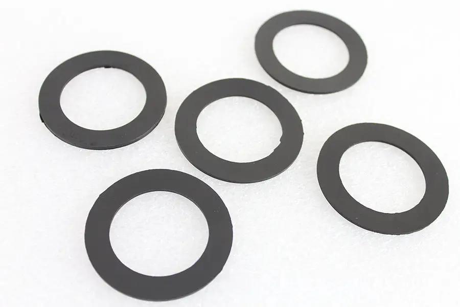 Gary Bang Part 76063RA V-Twin Gas Cap Gaskets – Set of 5 for Harley Davidson FL Models by Gary Bang