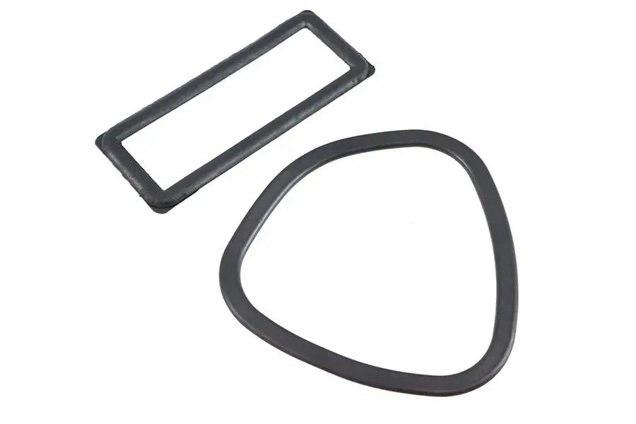 Gary Bang 12-0032-DG Beehive Tail Lamp Lens Seal Set for Harley Davidson 1939-1946 by Gary Bang