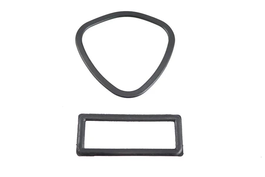 Gary Bang 12-0032-DG Beehive Tail Lamp Lens Seal Set for Harley Davidson 1939-1946 by Gary Bang