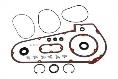 James Primary Gasket Kit for Harley Davidson FL Models - Beaded Outer Gasket and Seals, OEM Cross Ref 60538-85K by James