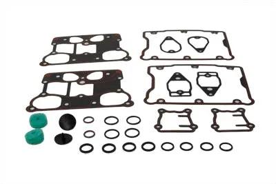 James Rocker Box Gasket Kit O-Ring Type for Harley Davidson Twin Cam Models by James