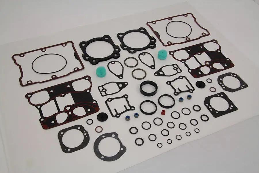 James Top End Gasket Kit for Harley Davidson FLT and FXD Models - OEM Cross Reference 17052-99 by James