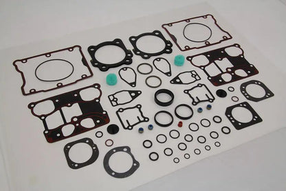James Top End Gasket Kit for Harley Davidson FLT and FXD Models - OEM Cross Reference 17052-99 by James