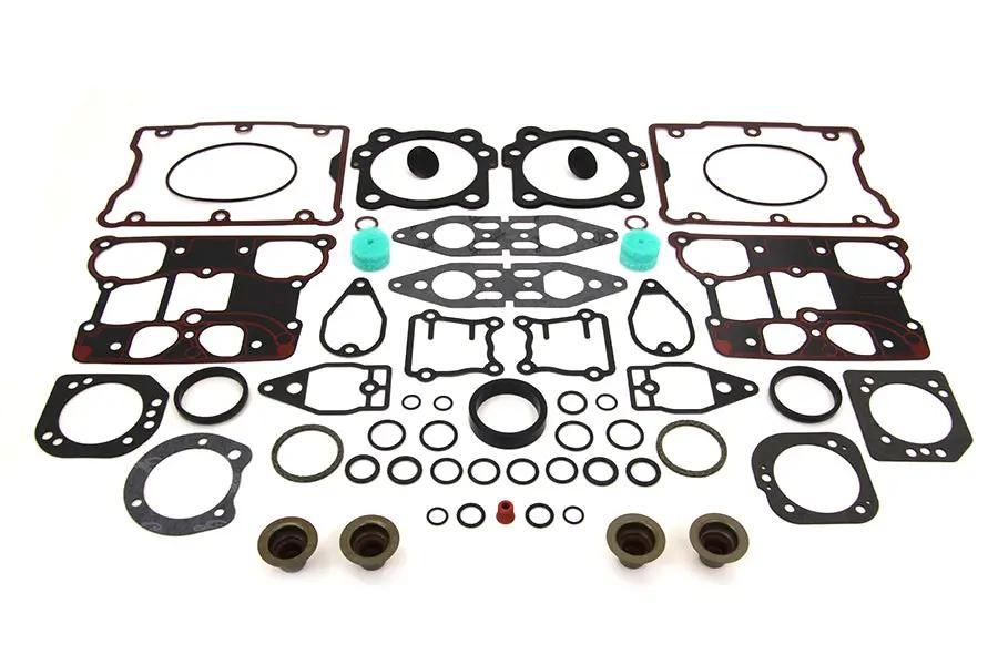 James Top End Gasket Kit for Harley Davidson FXST Models – OEM Cross Reference 17054-05 by James
