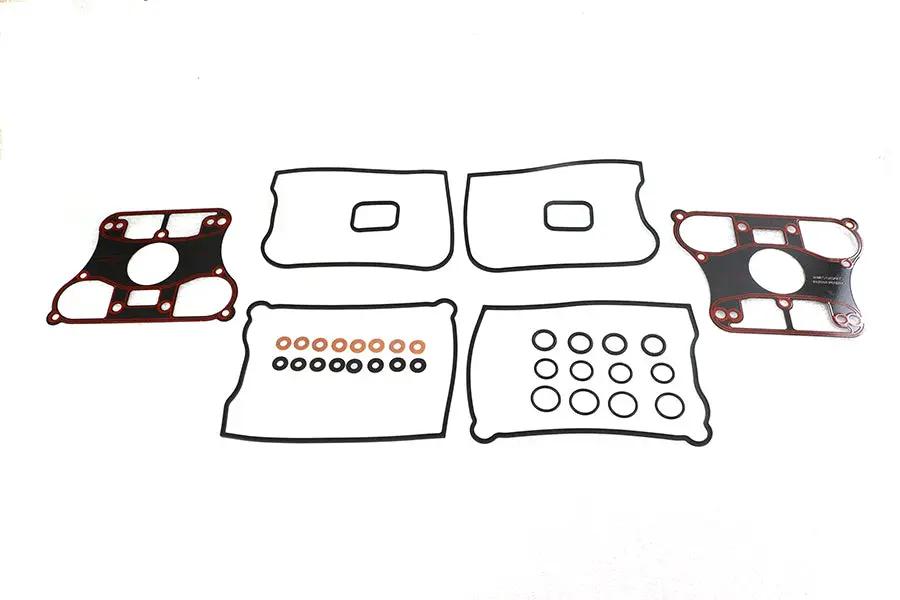 James O-Ring Rocker Box Gasket Kit for Harley Davidson FXST and FXR Models – Part JGI-17038-90-X by James