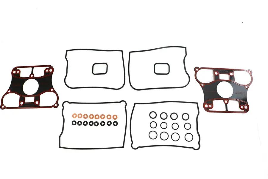 James O-Ring Rocker Box Gasket Kit for Harley Davidson FXST and FXR Models – Part JGI-17038-90-X by James