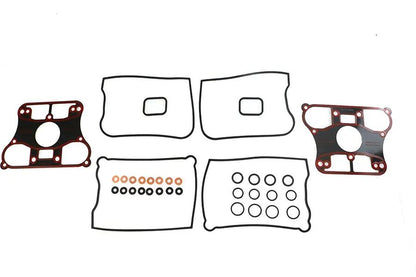 James O-Ring Rocker Box Gasket Kit for Harley Davidson FXST and FXR Models – Part JGI-17038-90-X by James