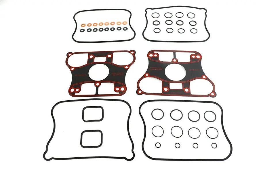 James O-Ring Rocker Box Gasket Kit for Harley Davidson XL - Part JGI-17030-89-X by James