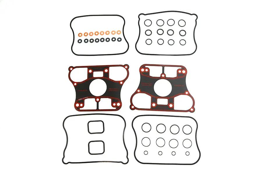James O-Ring Rocker Box Gasket Kit for Harley Davidson XL - Part JGI-17030-89-X by James