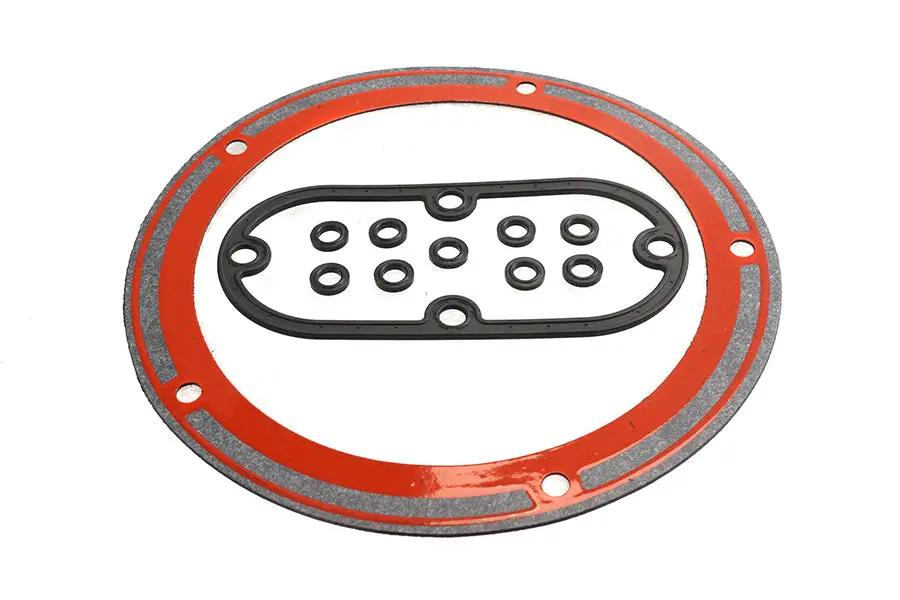 James Primary Inspection and Derby Cover Gasket Kit for Harley Davidson FXST and FLST Models by James