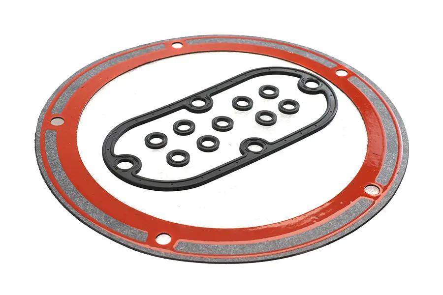 James Primary Inspection and Derby Cover Gasket Kit for Harley Davidson FXST and FLST Models by James