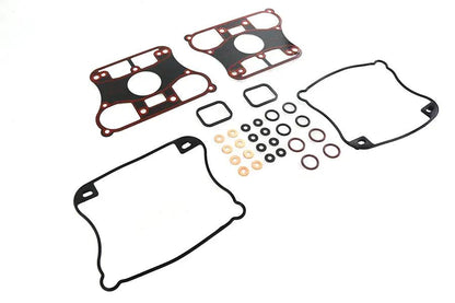 James Rocker Cover Gasket Kit JGI-17030-04-X for Harley Davidson XL Models by James