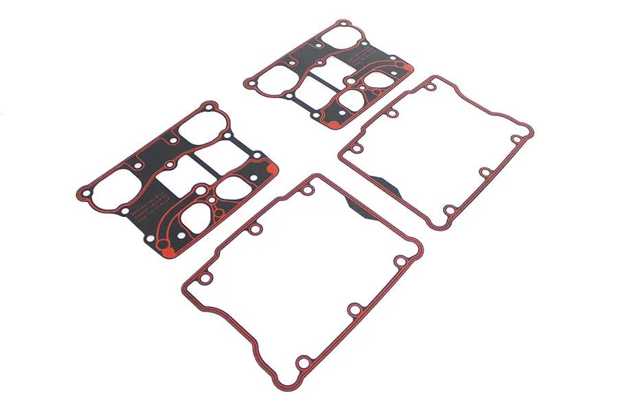 V-Twin Twin Cam Rocker Box Gasket Set for Harley Davidson FLST (1999-2008) by V-Twin