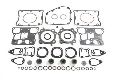 Cometic V-Twin Top End Gasket Kit for Harley-Davidson FXST, FLST, FXD, and FLT (2000-2006) by Cometic