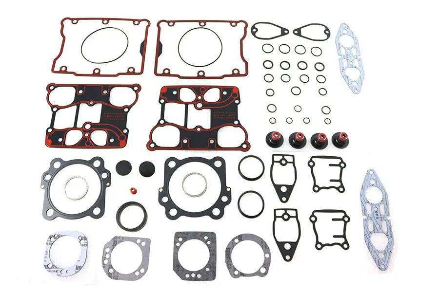 Gary Bang Part 76696 TC-88/96 Top End Gasket Kit for Harley Davidson FXST and FLST Models by Gary Bang