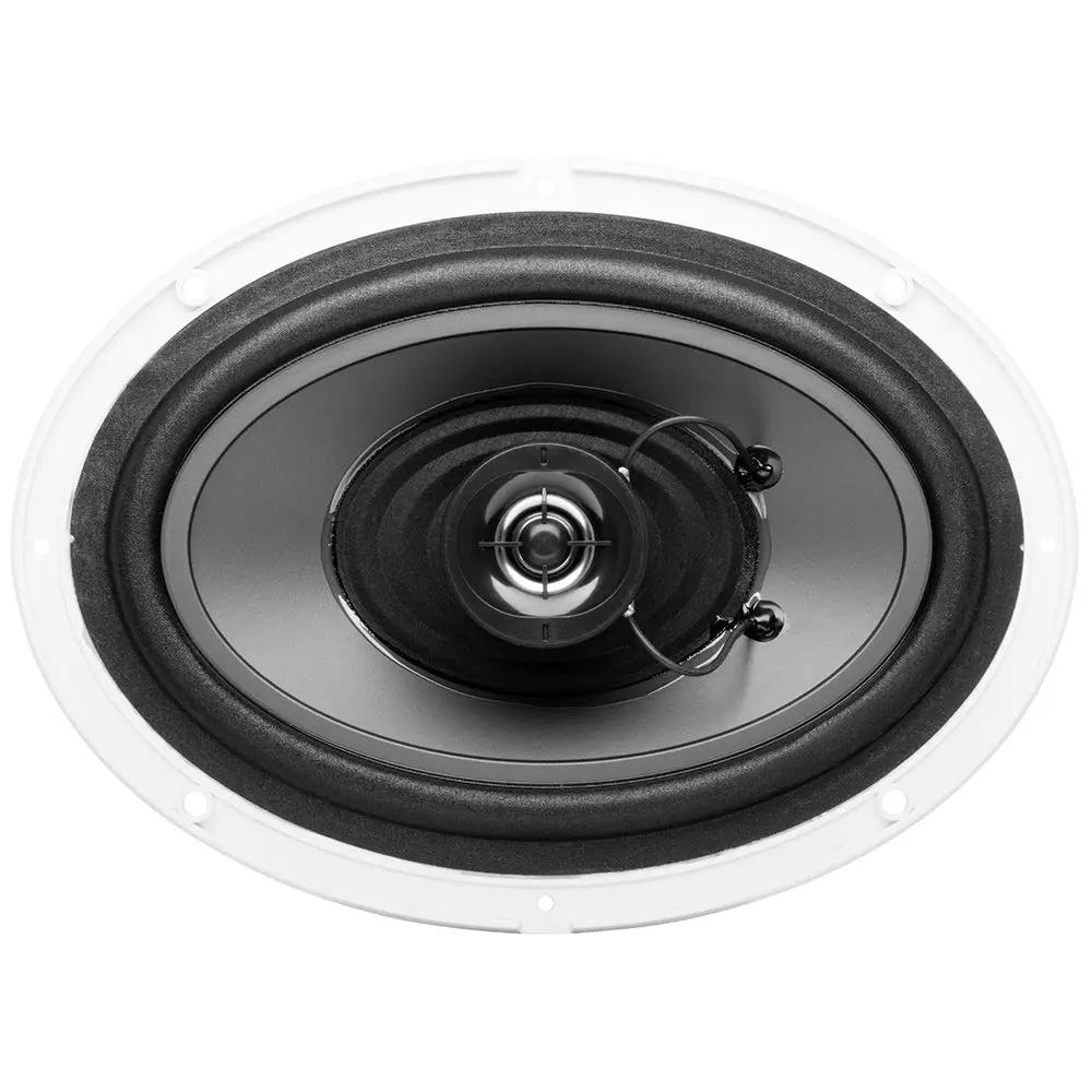 Boss Audio MR690 6 x 9 Inch Waterproof Oval Marine Speakers - White, 350W Peak Power by Boss Audio