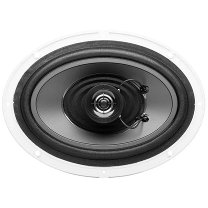 Boss Audio MR690 6 x 9 Inch Waterproof Oval Marine Speakers - White, 350W Peak Power by Boss Audio