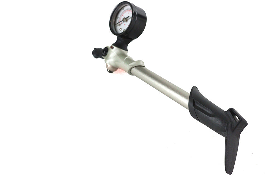 Motorshop Manual Shock Pump with Gauge – Fits Harley Davidson FLT Models 1983-1992 by Motorshop