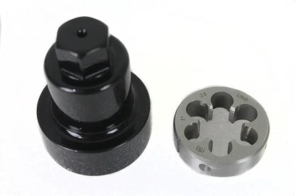 Motorshop Universal Fork Stem Die Tool with Holder for Harley Davidson FL Models by Motorshop